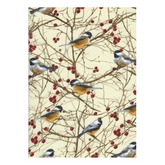 Fabric, Happy Camper Chickadees Cream - Timeless Treasures